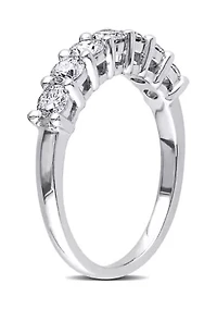 1 CT TW Diamond Anniversary Band 14k White Gold