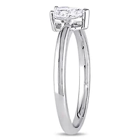 1/2 CT TW Pear-Cut Diamond Solitaire Engagement Ring 14k White Gold