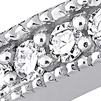 1/4 CT TW Diamond Eternity Band 14k White Gold