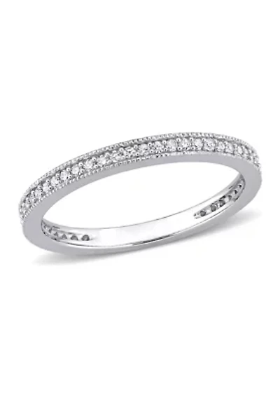 1/4 CT TW Diamond Eternity Band 14k White Gold