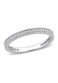 1/4 CT TW Diamond Eternity Band 14k White Gold