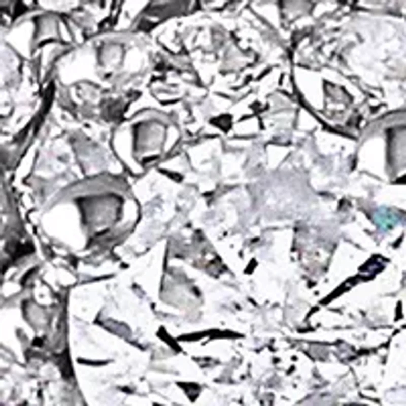 1/2 CT TW Diamond Crossover Multi-Row Bridal Set 10k White Gold