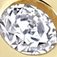 Diamond Accent Initial Ring 10K Yellow Gold