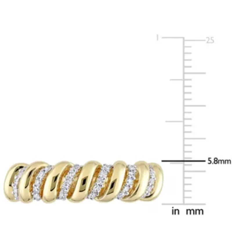 1/5 ct. t.w. Diamond Ring 14K Yellow Gold