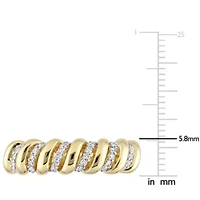1/5 ct. t.w. Diamond Ring 14K Yellow Gold