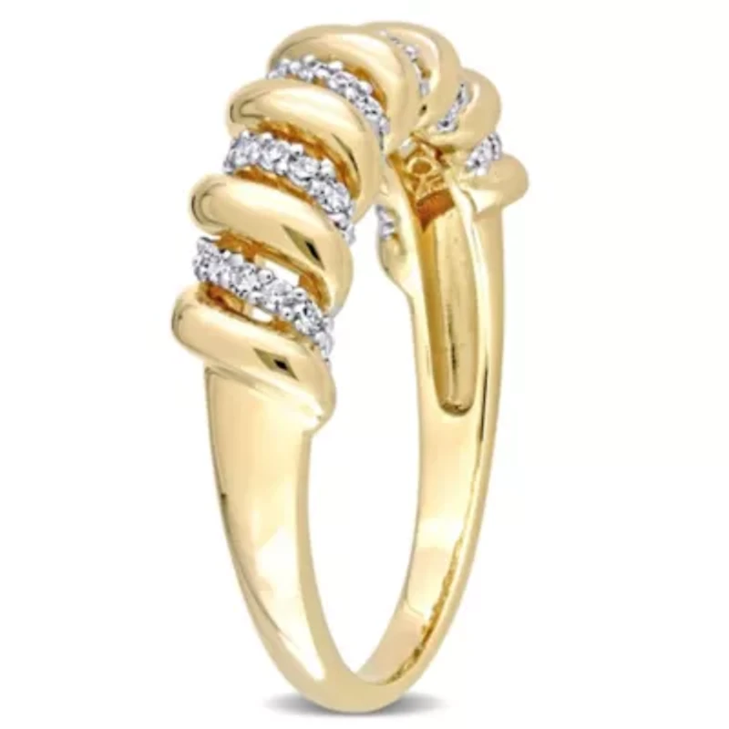 1/5 ct. t.w. Diamond Ring 14K Yellow Gold