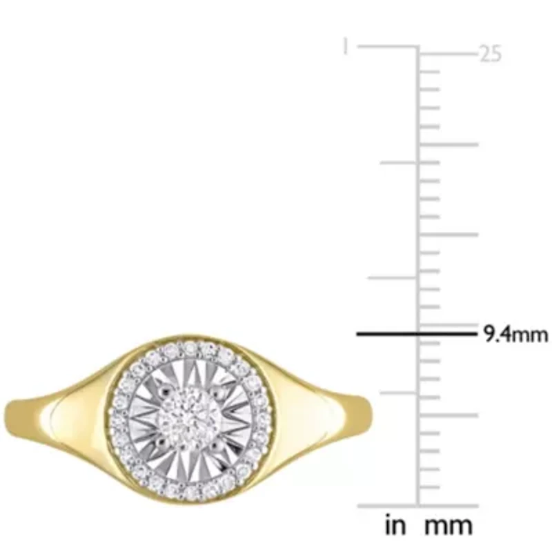 1/4 ct. t.w. Diamond Ring 10K Yellow Gold