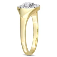 1/4 ct. t.w. Diamond Ring 10K Yellow Gold