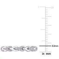 1/4 ct. t.w. Diamond Eternity Band 10K White Gold
