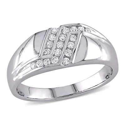 1/4 ct. t.w. Diamond Fashion Ring 10K White Gold