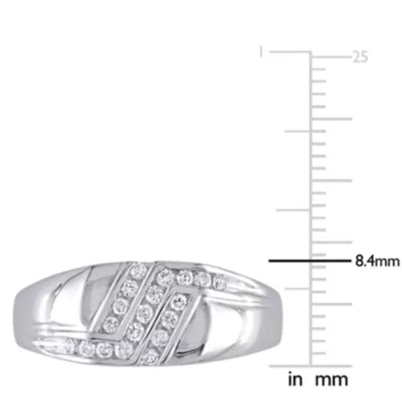 1/4 ct. t.w. Diamond Fashion Ring 10K White Gold
