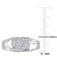 1/4 ct. t.w. Diamond Fashion Ring 10K White Gold
