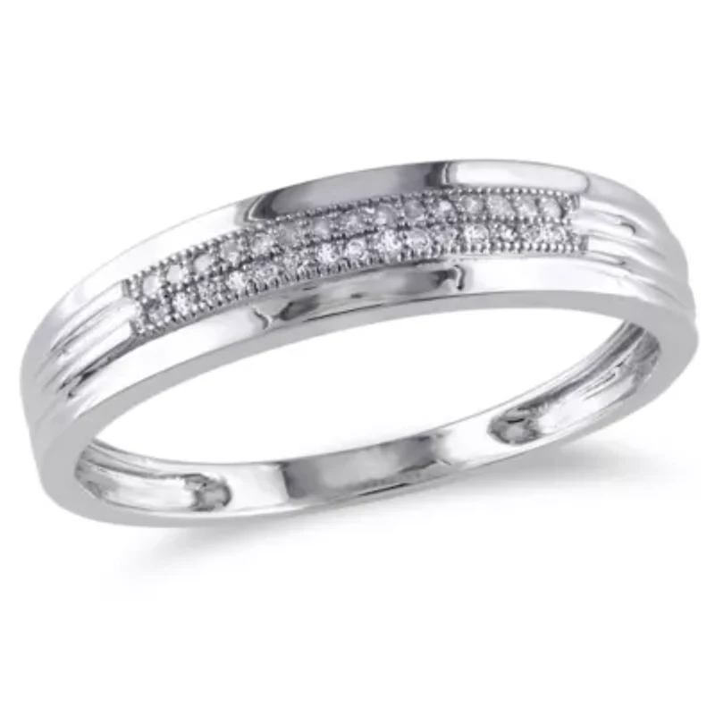 1/10 ct. t.w. Diamond Men's Ring 10K Gold