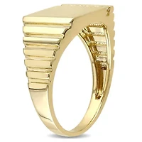 1/10 ct. t.w. Diamond Men's Ring 10K Yellow Gold