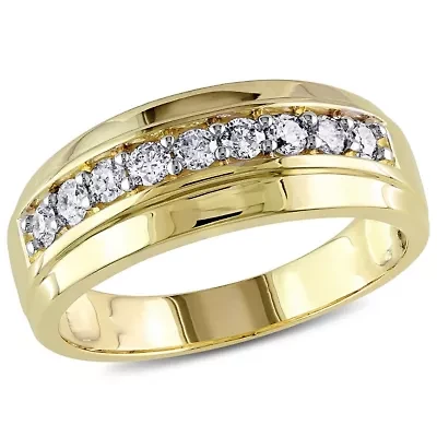 1/2 ct. t.w. Diamond Men's Ring 10K Yellow Gold