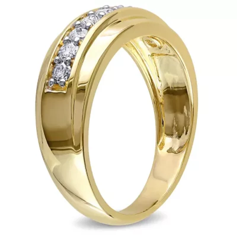 1/2 ct. t.w. Diamond Men's Ring 10K Yellow Gold