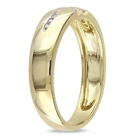 1/10 ct. t.w. Diamond Men's Ring 10K Yellow Gold