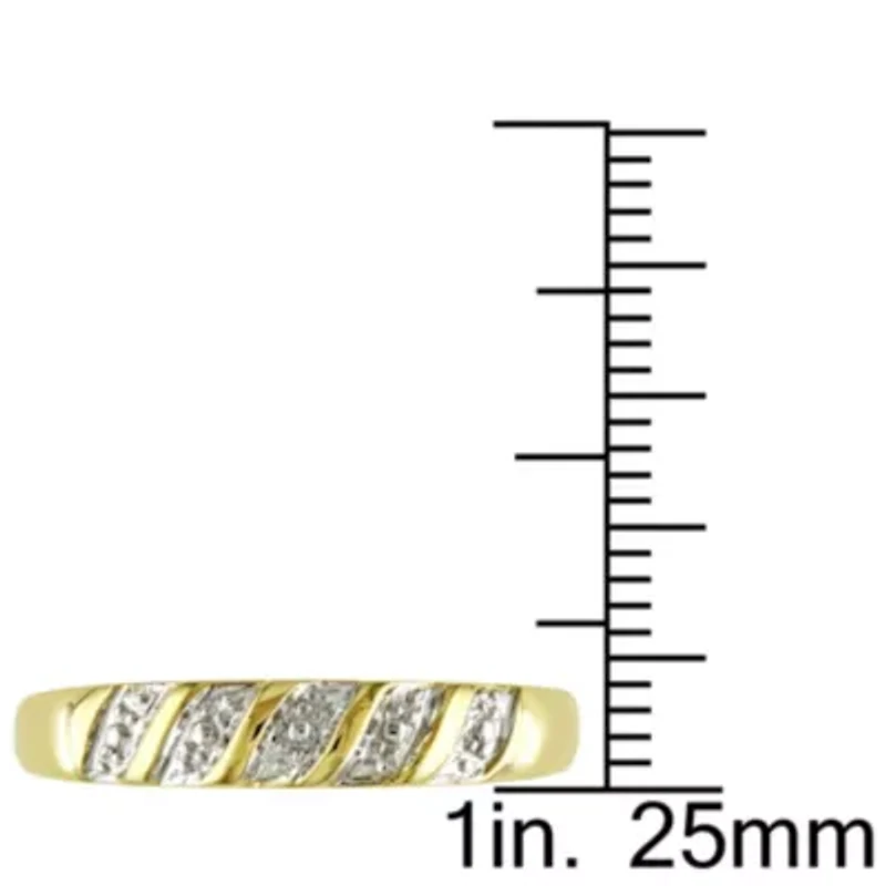 Men's Wedding Band Ring 10K Yellow Gold