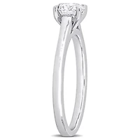 1/2 ct. t.w. Diamond Solitaire Engagement Ring Platinum
