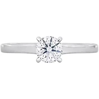 1/2 ct. t.w. Diamond Solitaire Engagement Ring Platinum