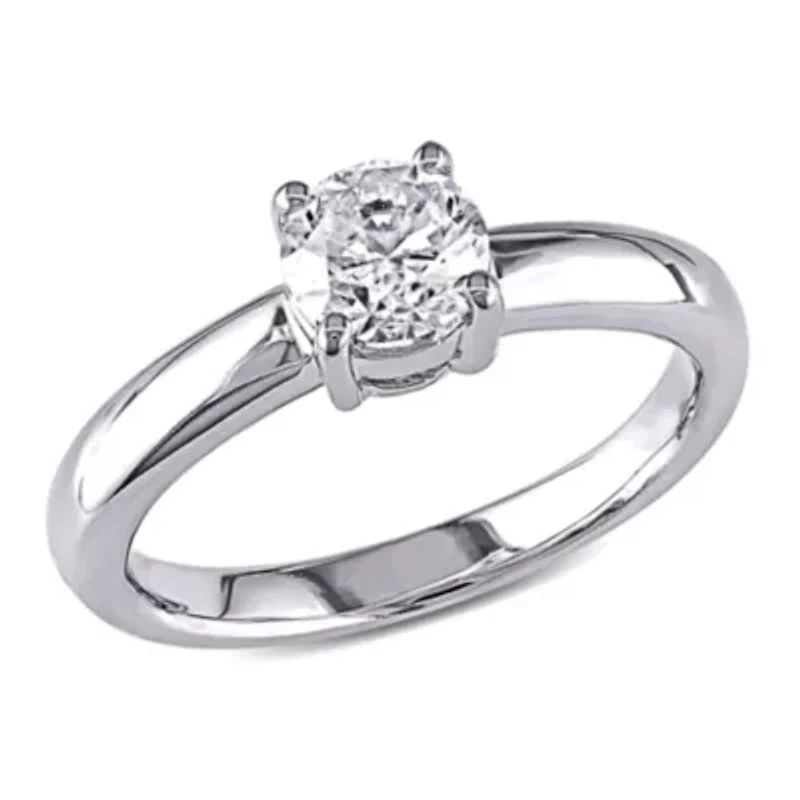 1 ct. t.w. Diamond Solitaire Engagement Ring 14K White Gold