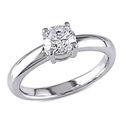 1 ct. t.w. Diamond Solitaire Engagement Ring 14K White Gold