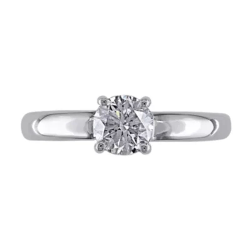 1 ct. t.w. Diamond Solitaire Engagement Ring 14K White Gold