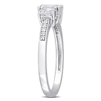1 ct. t.w. Diamond 3-Stone Engagement Ring Platinum