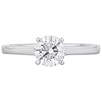 1 ct. t.w. Diamond Solitaire Engagement Ring Platinum