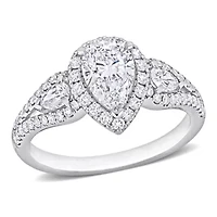 1.73 ct. t.w. Diamond Engagement Ring 14K White Gold