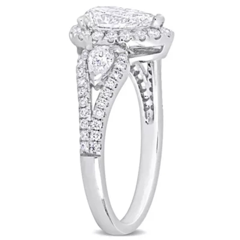 1.73 ct. t.w. Diamond Engagement Ring 14K White Gold