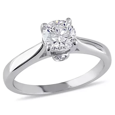 1.48 ct. t.w. Diamond Solitaire Engagement Ring Platinum