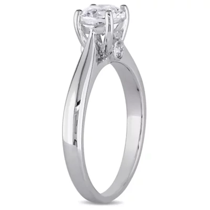 1.48 ct. t.w. Diamond Solitaire Engagement Ring Platinum