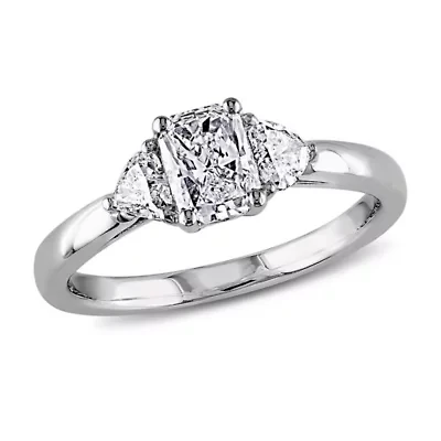 1 ct. t.w. Diamond Engagement Ring 14K White Gold