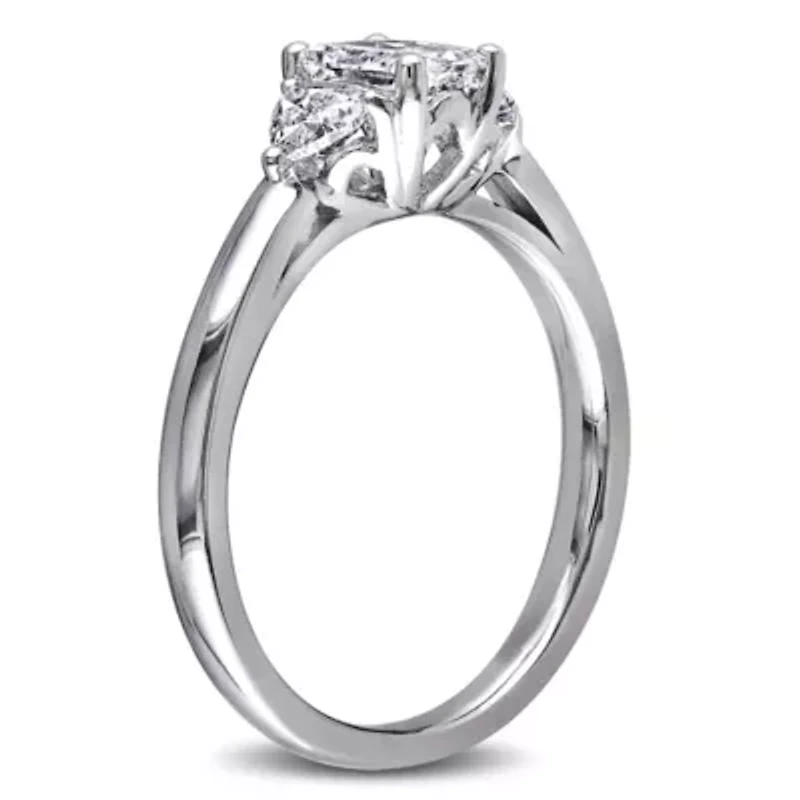 1 ct. t.w. Diamond Engagement Ring 14K White Gold
