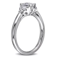 1 ct. t.w. Diamond Engagement Ring 14K White Gold