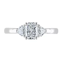 1 ct. t.w. Diamond Engagement Ring 14K White Gold