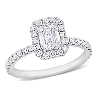 1.63 ct. t.w. Diamond Engagement Ring 14K White Gold