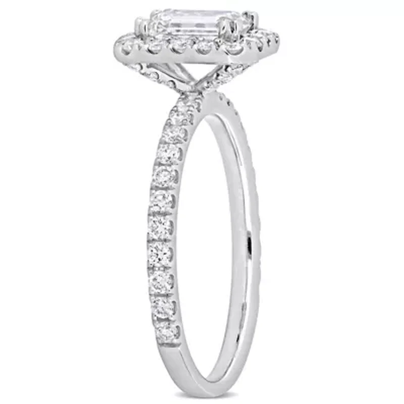 1.63 ct. t.w. Diamond Engagement Ring 14K White Gold