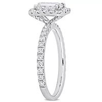1.63 ct. t.w. Diamond Engagement Ring 14K White Gold