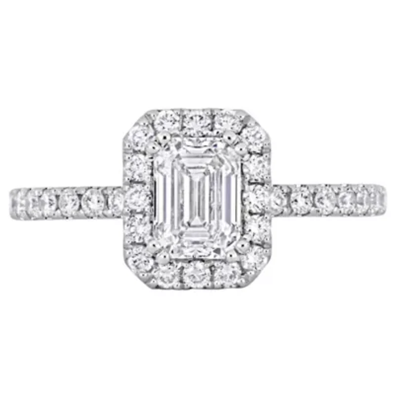 1.63 ct. t.w. Diamond Engagement Ring 14K White Gold