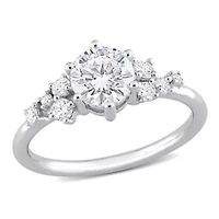 Lab Created 1.25 ct. t.w. Grown Diamond Engagement Ring 14K White Gold