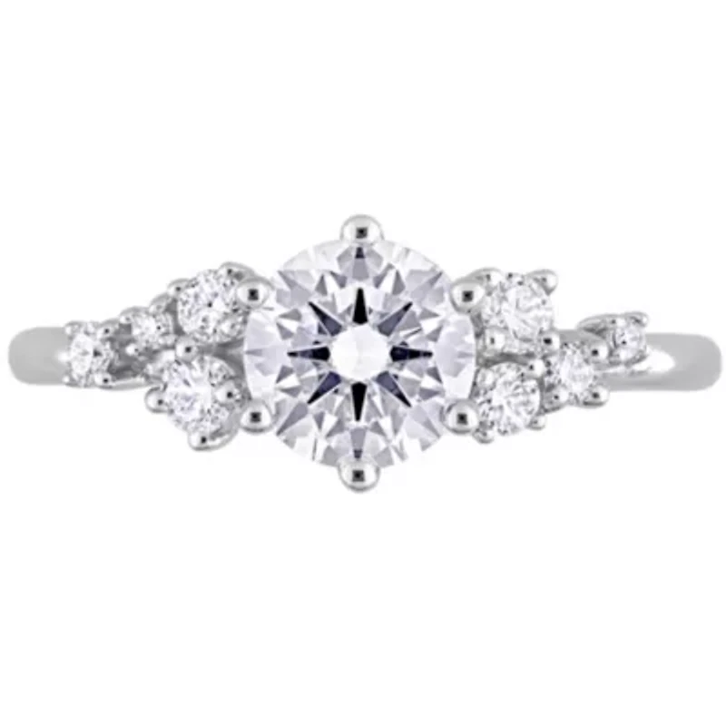 Lab Created 1.25 ct. t.w. Grown Diamond Engagement Ring 14K White Gold