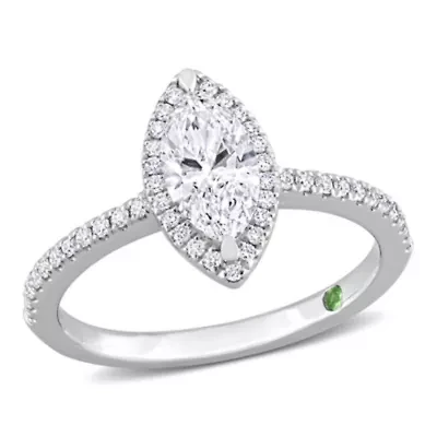 Lab Created 1.54 ct. t.w. Diamond Engagement Ring 14K White Gold