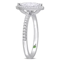 Lab Created 1.54 ct. t.w. Diamond Engagement Ring 14K White Gold