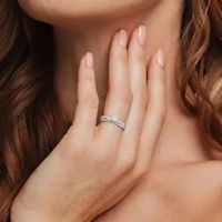 3/4 ct. t.w. Diamond Bridal Ring Set 14K White Gold