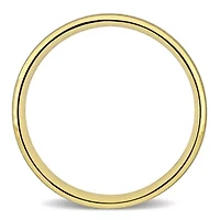 Ladies Wedding Band 10K Yellow Gold