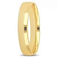Polished Finish Men's Wedding Band 14K Yellow Gold