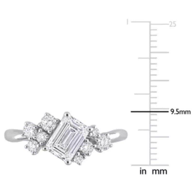 1.32 ct. t.w. Diamond Engagement Ring 14K White Gold