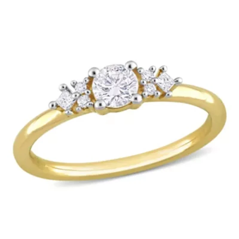 3/8 ct. t.w. Diamond Ring 14K Yellow Gold